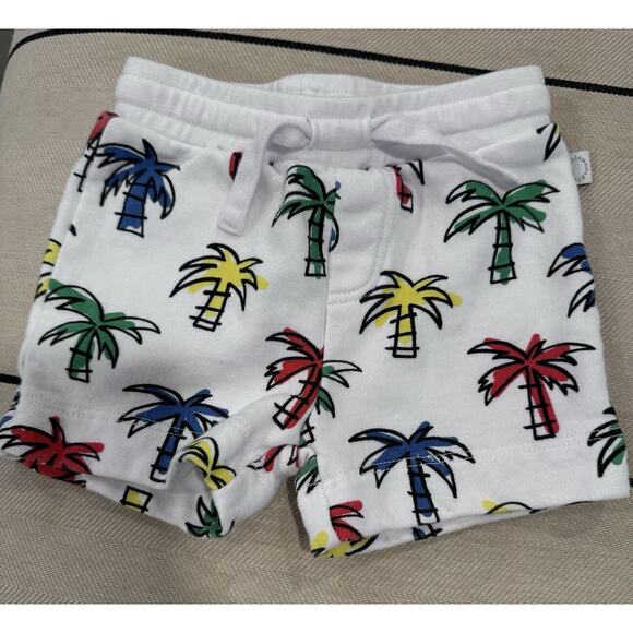 STELLA MCCARTNEY KIDS STELLA McCARTNEY "Doodly Palms" Shorts Cotton Size 12 Mont - Picture 2 of 6